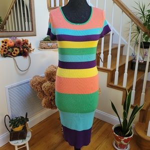 *NEW/NEVER WORN* Multi-colored dress